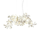 Olivia Ceramic Gingko Leaf Chandelier   Organic Curves