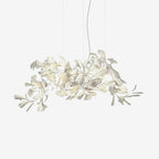 Olivia Ceramic Gingko Leaf Chandelier   Organic Curves