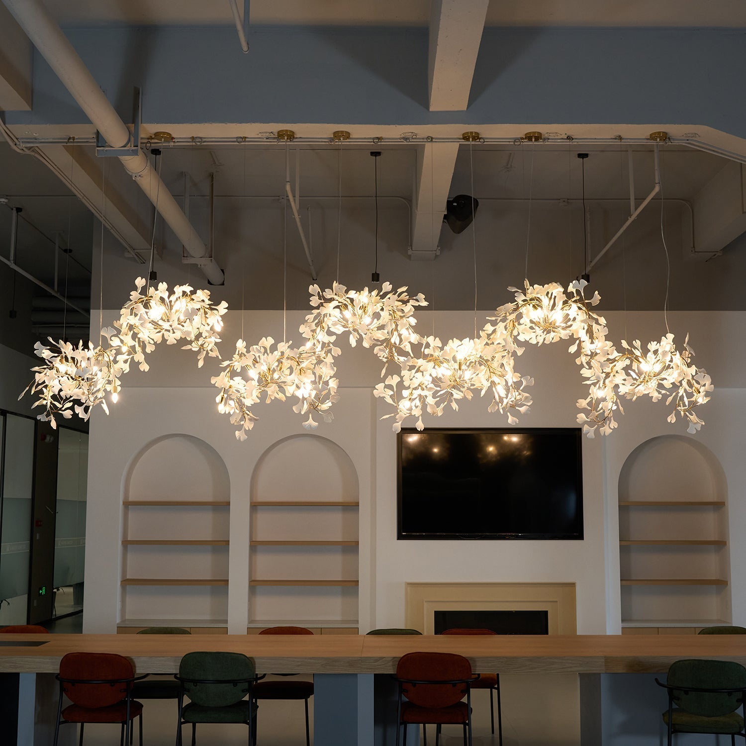 Elysia Floral Canopy Chandelier