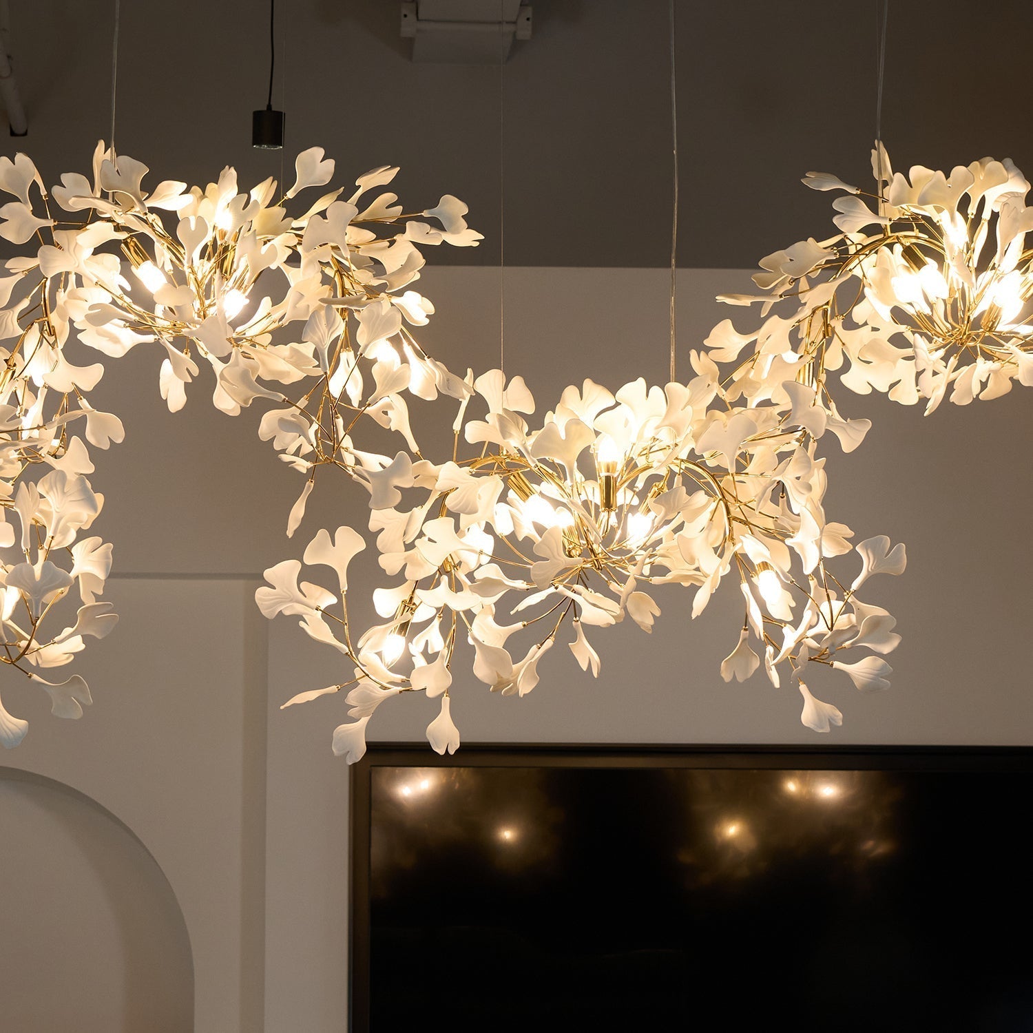 Elysia Floral Canopy Chandelier