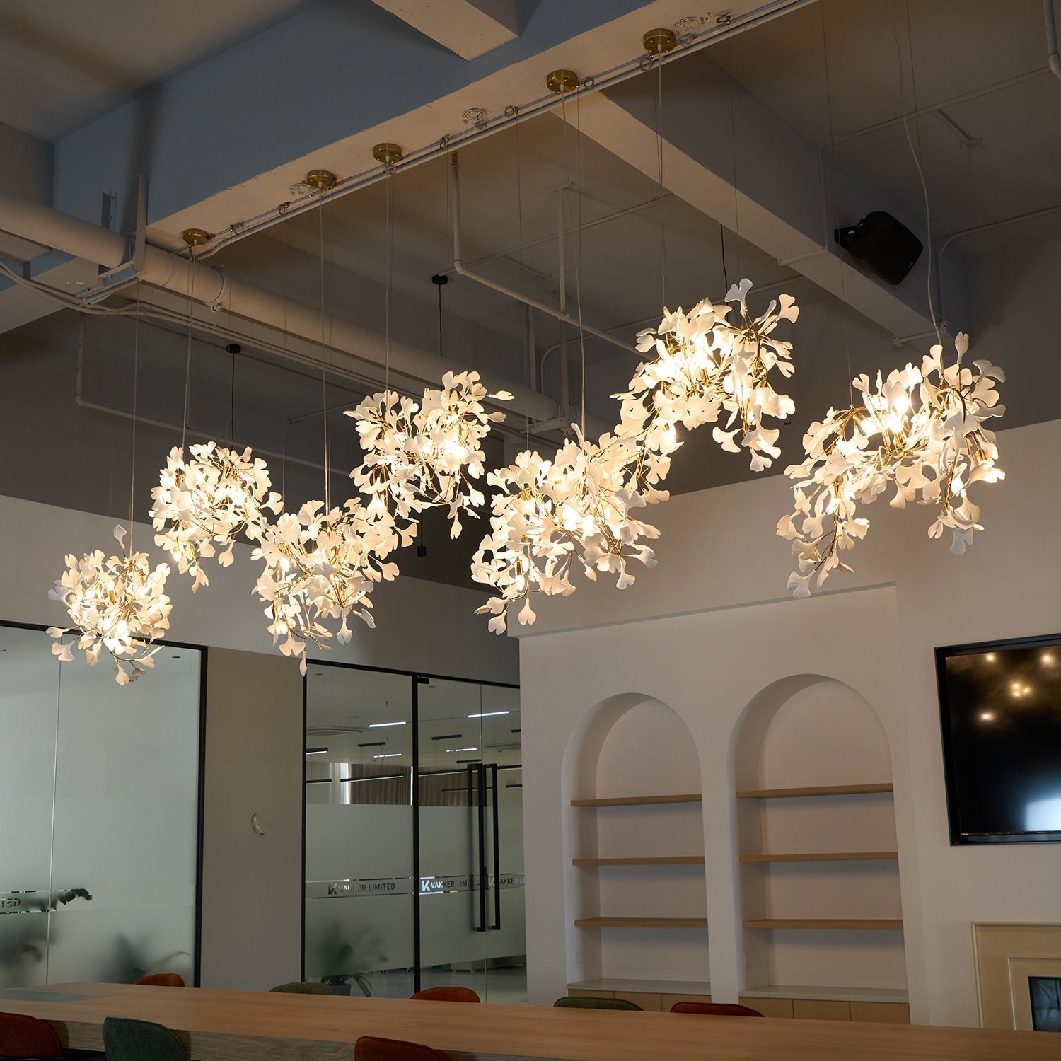 Elysia Floral Canopy Chandelier