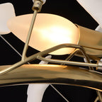 Eloria Cascading Floral Spiral Chandelier