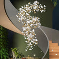 Eloria Cascading Floral Spiral Chandelier