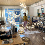 Elysia Floral Canopy Chandelier