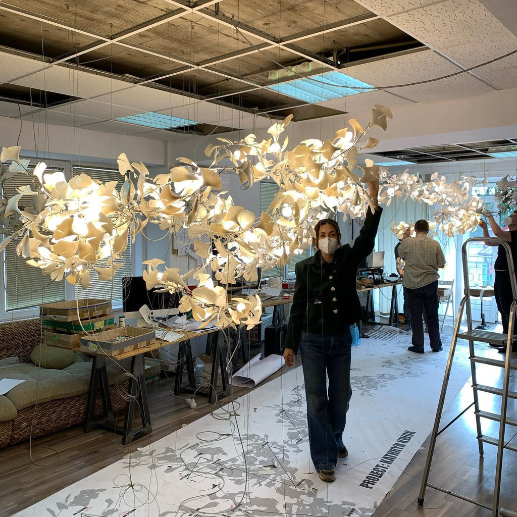 Elysia Floral Canopy Chandelier