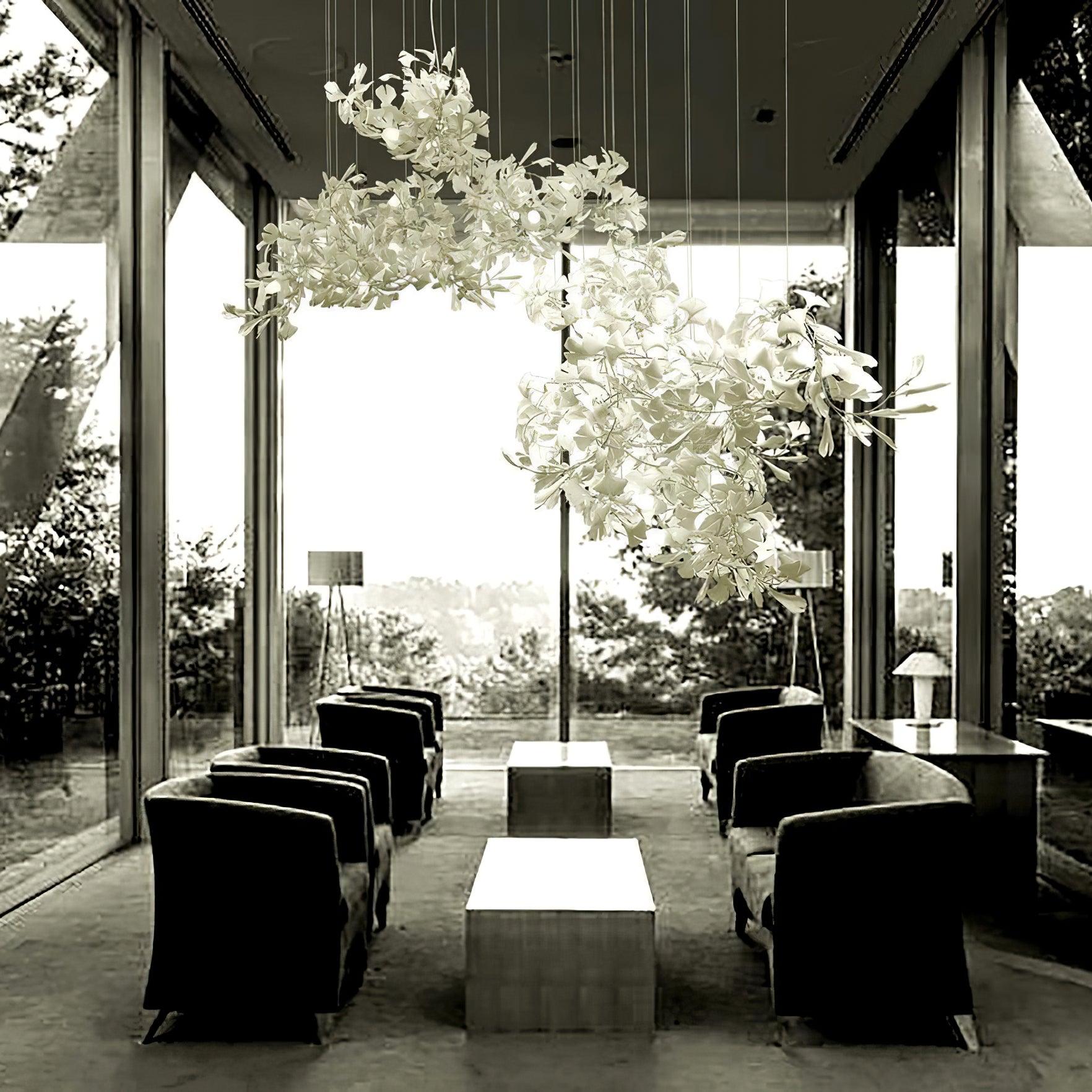 Elysia Floral Canopy Chandelier
