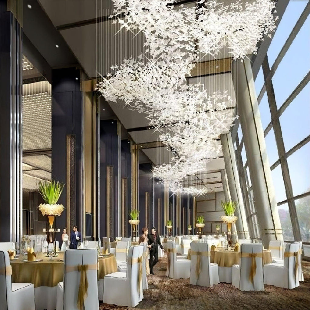 Elysia Floral Canopy Chandelier
