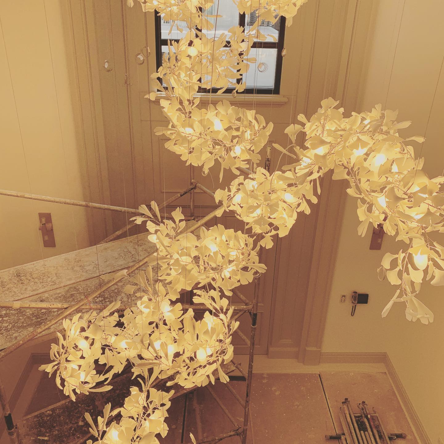 Elysia Floral Canopy Chandelier