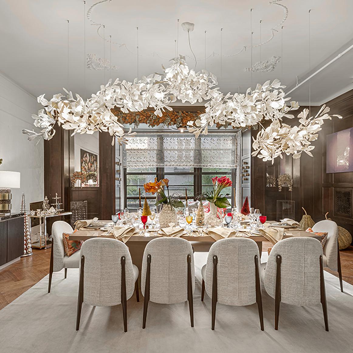 Elysia Floral Canopy Chandelier