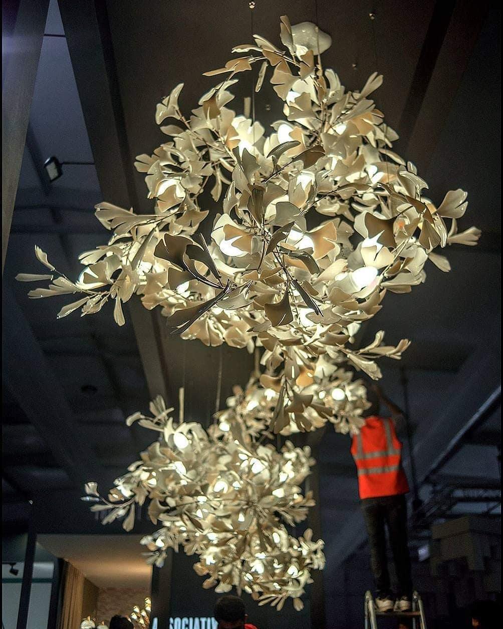 Elysia Floral Canopy Chandelier