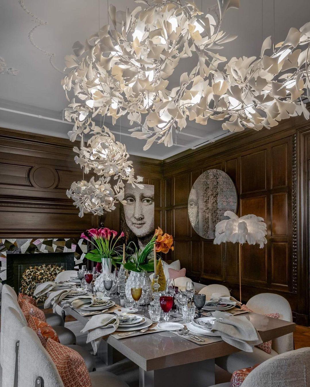 Elysia Floral Canopy Chandelier