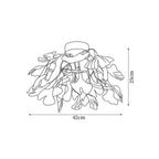 Ginkgo Ceiling Light