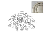Callenne Elegant Ginkgo Leaf Ceiling Light