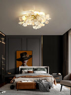 Callenne Elegant Ginkgo Leaf Ceiling Light