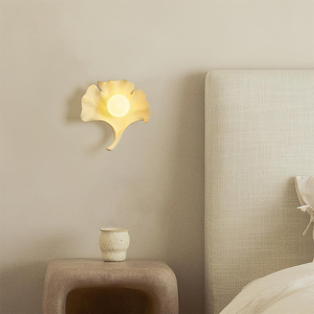 Olivia  Ginkgo Leaf  Shape Wall Lamp