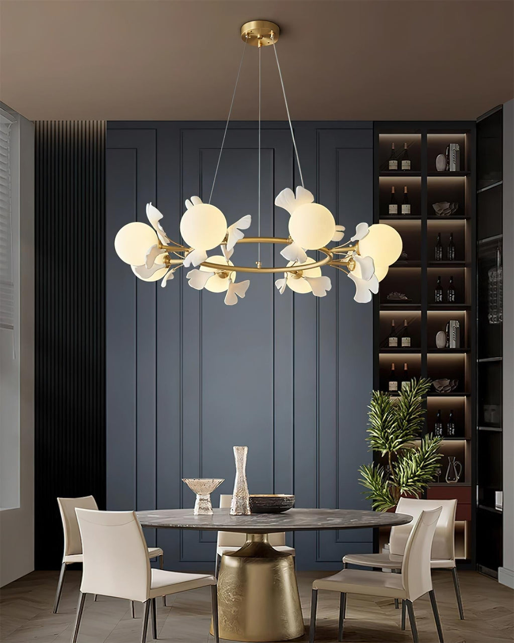Fidova 8-Light Globe Chandelier