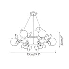 Fidova 8-Light Globe Chandelier