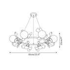 Fidova 8-Light Globe Chandelier