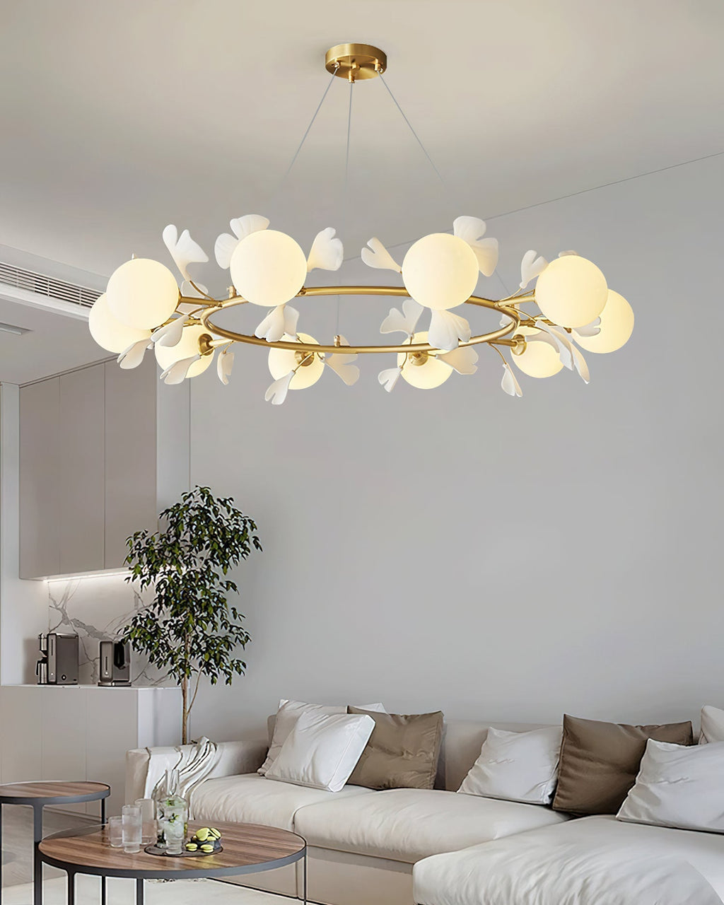 Fidova 8-Light Globe Chandelier