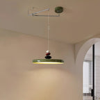 Pendant Lamp Metal and Round Shade Decorative Modern