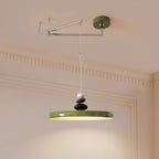 Pendant Lamp Metal and Round Shade Decorative Modern