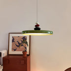 Pendant Lamp Metal and Round Shade Decorative Modern