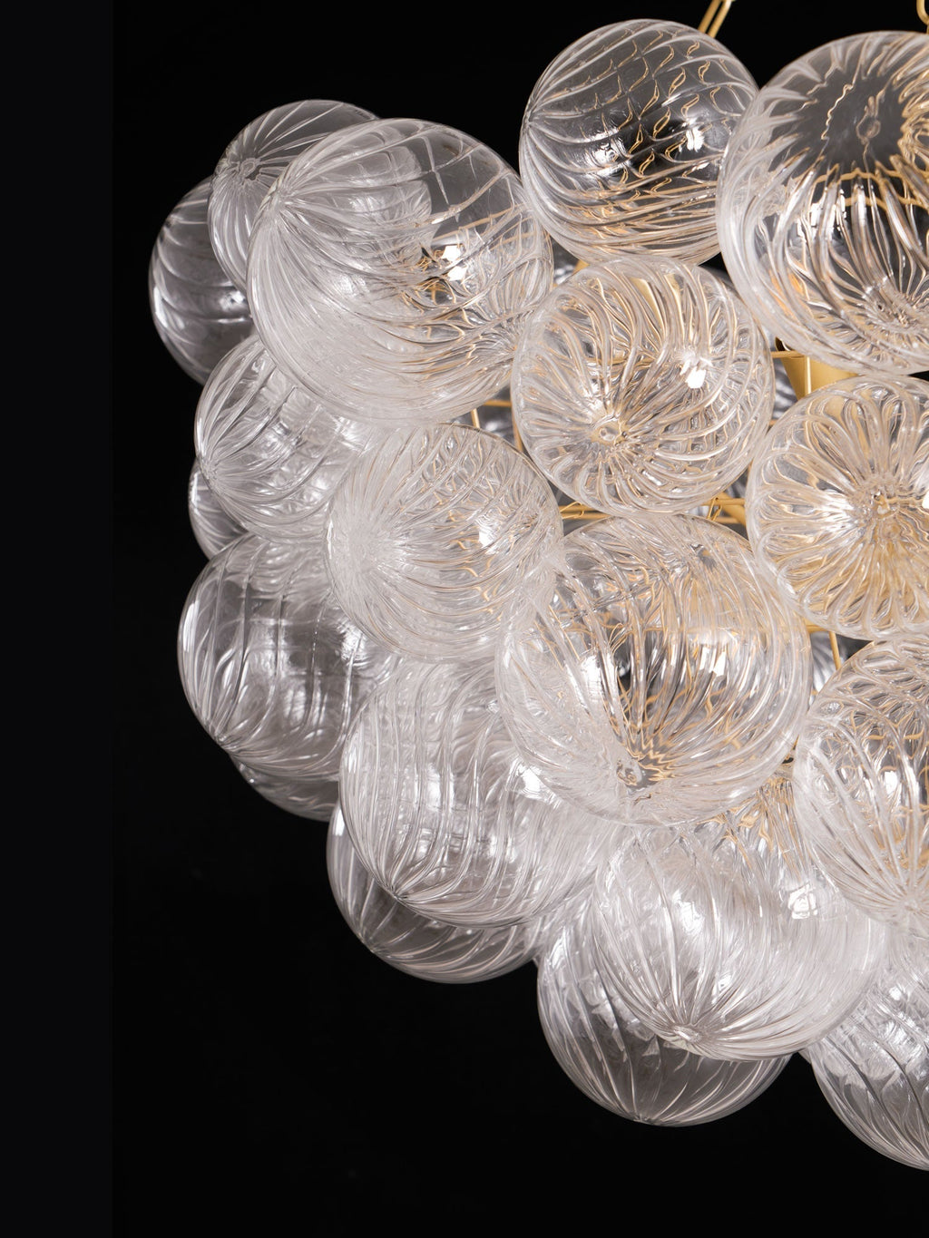 Aurora Chandelier Glass Ball Bubble Modern