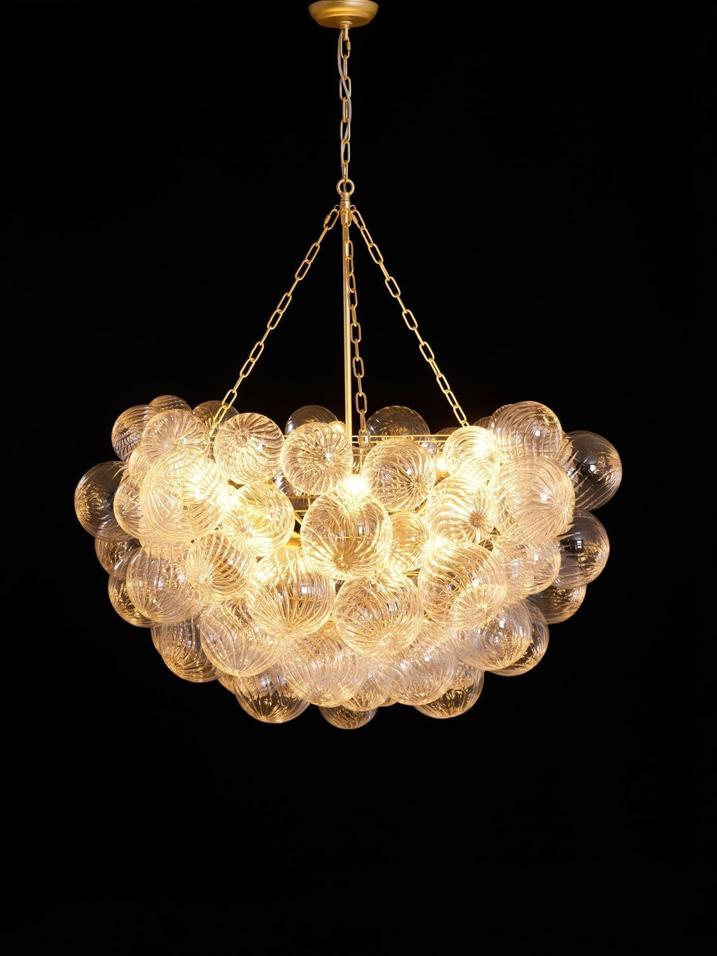 Aurora Chandelier Glass Ball Bubble Modern