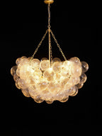 Aurora Chandelier Glass Ball Bubble Modern