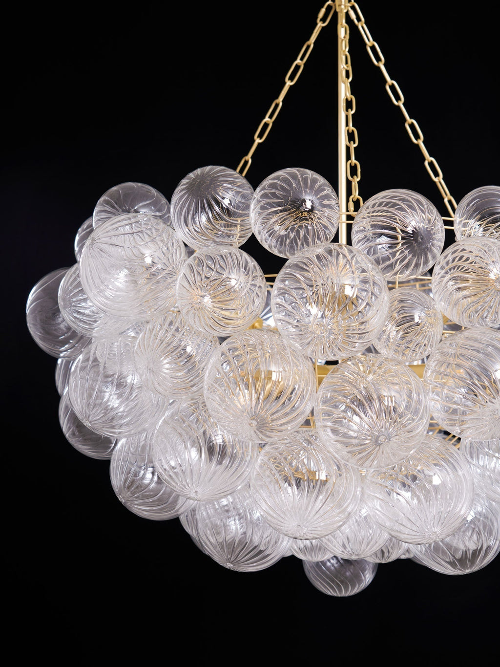Aurora Chandelier Glass Ball Bubble Modern