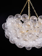Aurora Chandelier Glass Ball Bubble Modern
