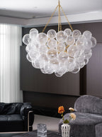 Aurora Chandelier Glass Ball Bubble Modern