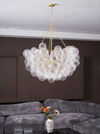 Aurora Chandelier Glass Ball Bubble Modern