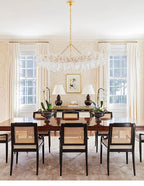 Aurora Chandelier Glass Ball Bubble Modern