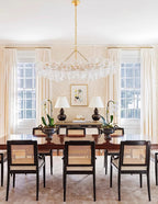 Aurora Chandelier Glass Ball Bubble Modern