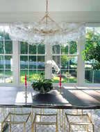 Aurora Chandelier Glass Ball Bubble Modern
