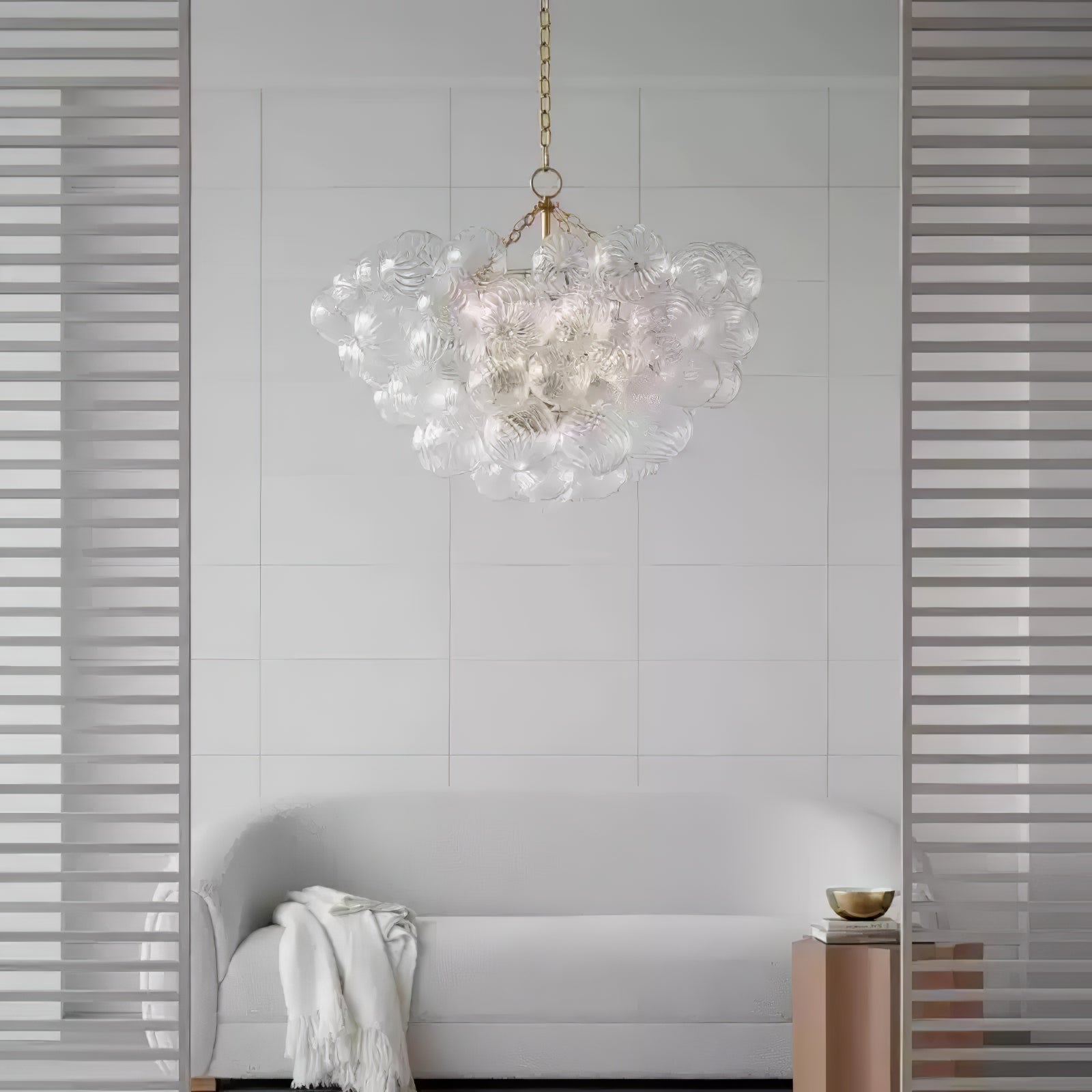 Aurora Chandelier Glass Ball Bubble Modern