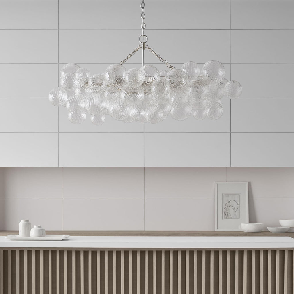 Aurora Chandelier Glass Ball Bubble Modern