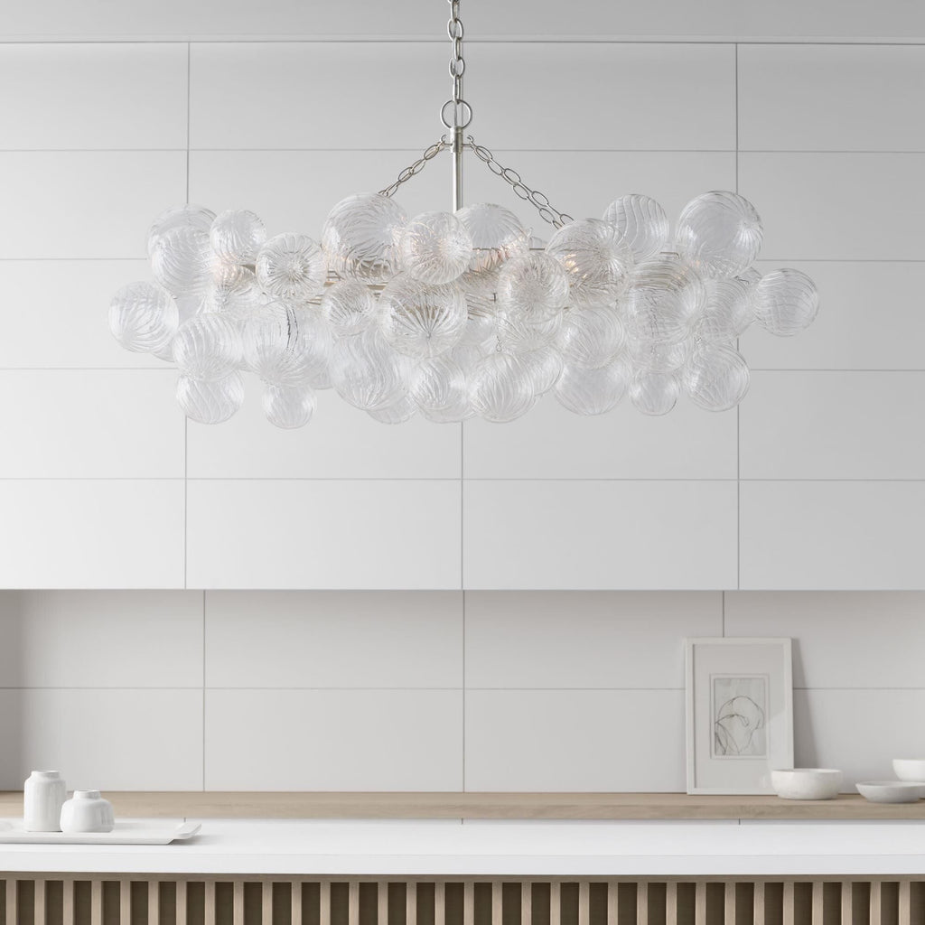 Aurora Chandelier Glass Ball Bubble Modern