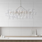 Aurora Chandelier Glass Ball Bubble Modern