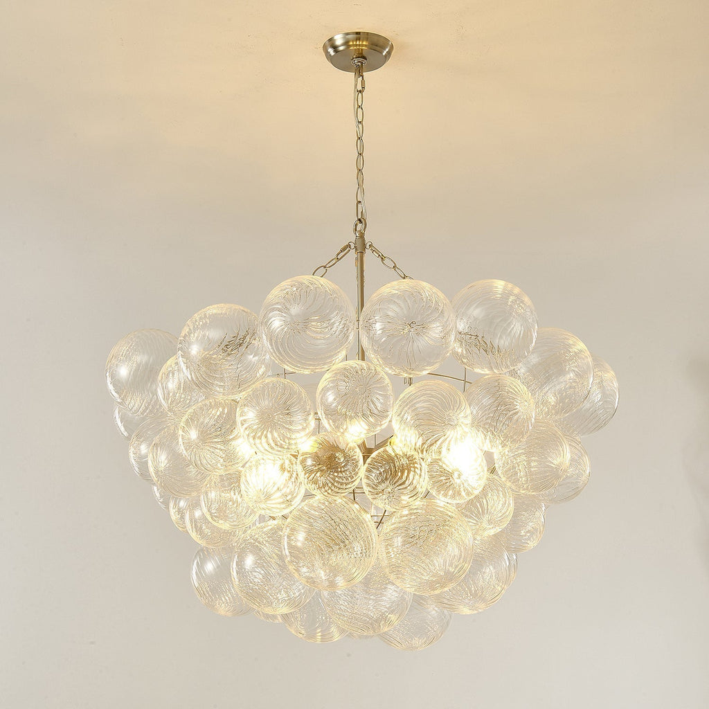 Aurora Chandelier Glass Ball Bubble Modern