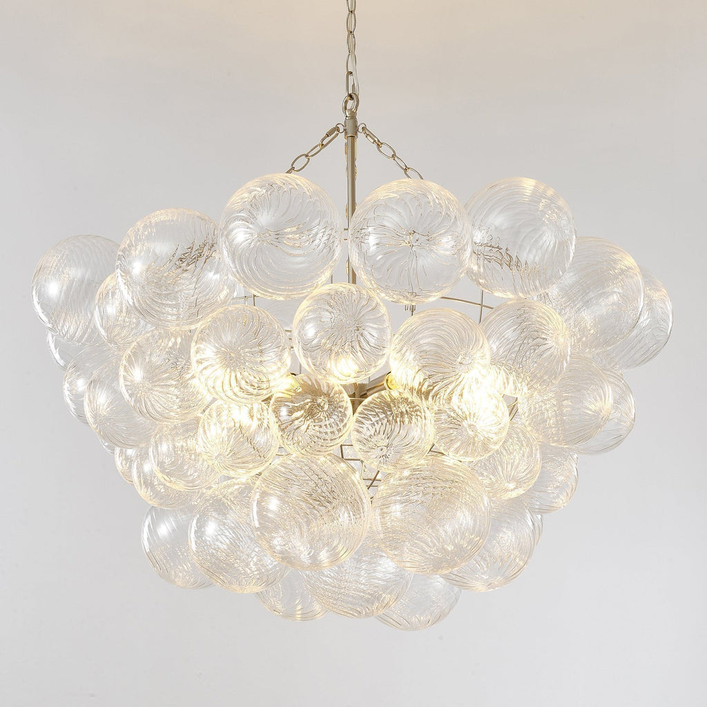 Aurora Chandelier Glass Ball Bubble Modern