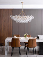 Aurora Chandelier Glass Ball Bubble Modern