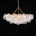 Aurora Chandelier Glass Ball Bubble Modern
