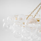 Aurora Chandelier Glass Ball Bubble Modern