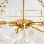 Aurora Chandelier Glass Ball Bubble Modern