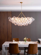 Aurora Chandelier Glass Ball Bubble Modern