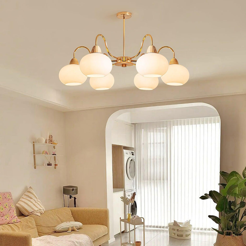 Zevena Glass Chandelier