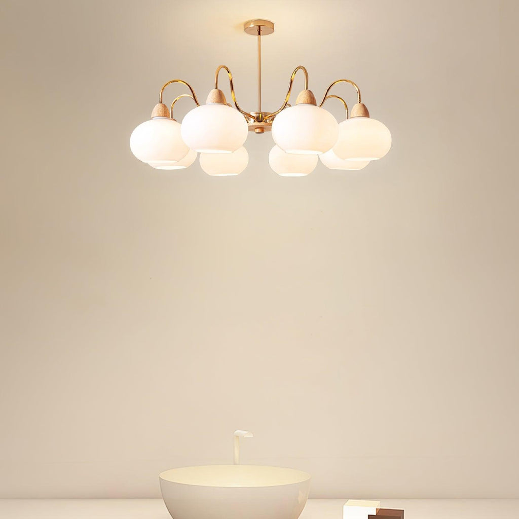 Zevena Glass Chandelier