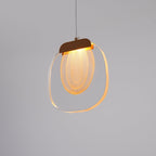 Avesia Minimalist Glass Pendant Light Staircase